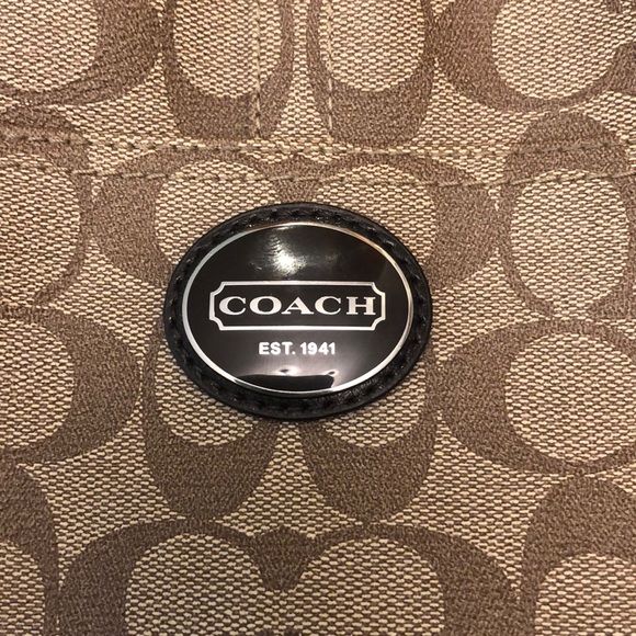 Coach Signature Canvas Bag - Picture 5 of 5